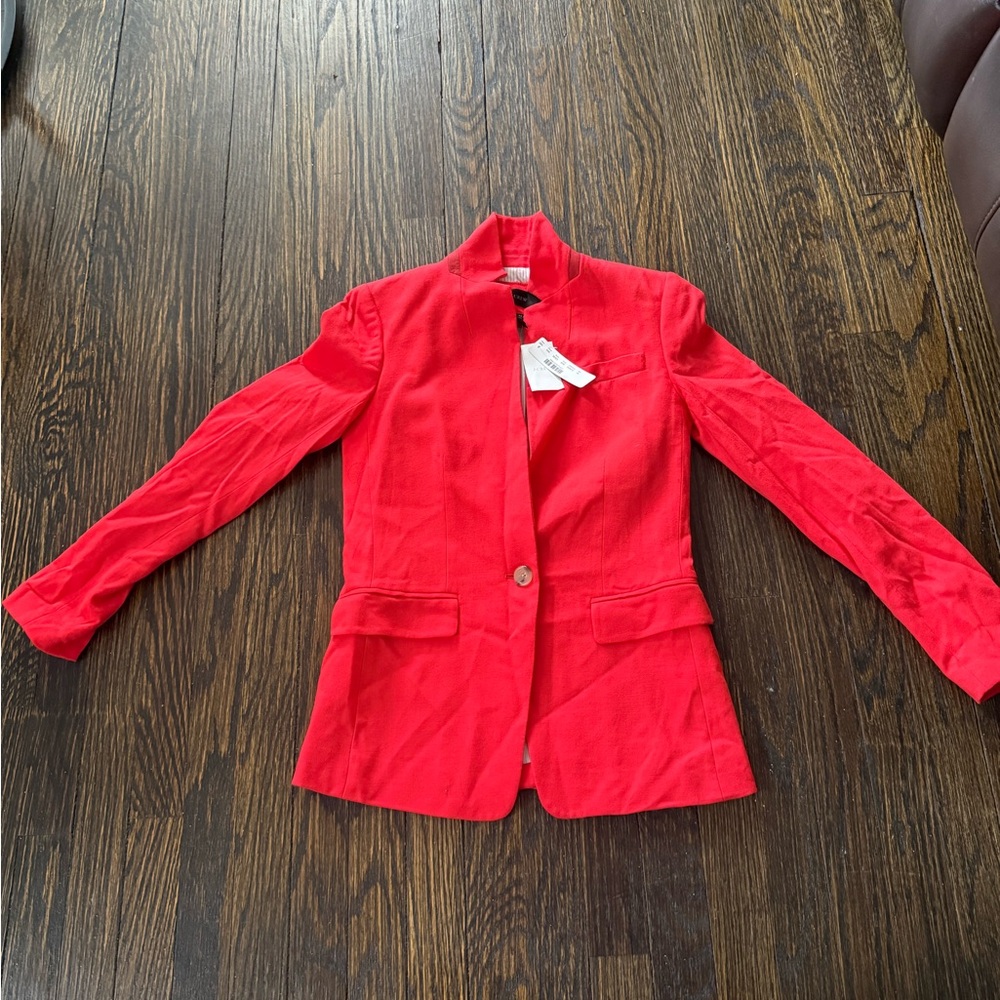 J. Crew Vibrant Red Women's Blazer